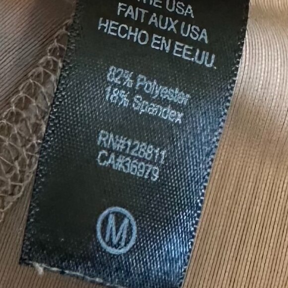 Beach Riot Sport Cream Ribbed Leggings Moon Star Print Stretch Athletic Medium - Picture 11 of 11